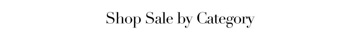 Shop Sale by Category