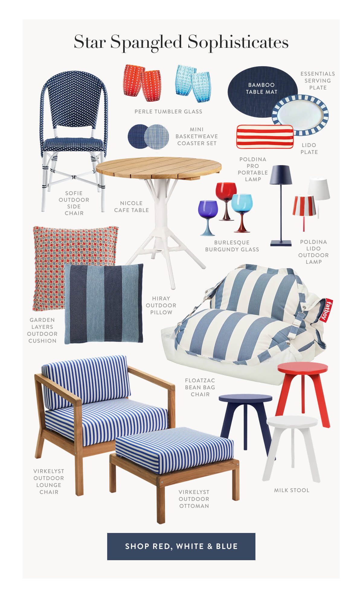 Shop Red White & Blue