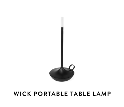 Wick Portable Table Lamp