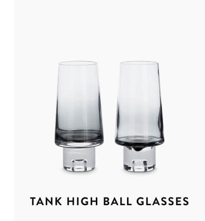  Tank High Ball Glasses