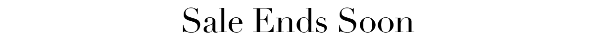 Sale Ends Soon
