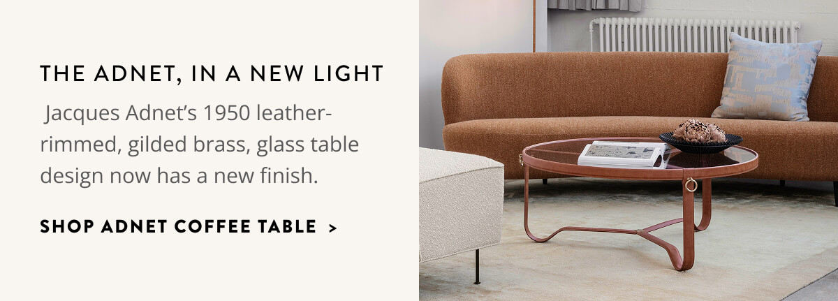 Adnet Circular Coffee Table