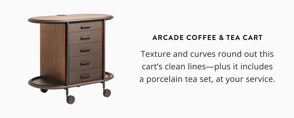 arcade coffee & tea cart