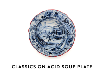 Classics on Acid Soup Plate