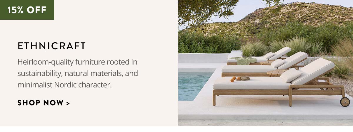 Ethnicraft. Heirloom-quality furniture rooted in sustainability, natural materials, and minimalist Nordic character. Shop now.