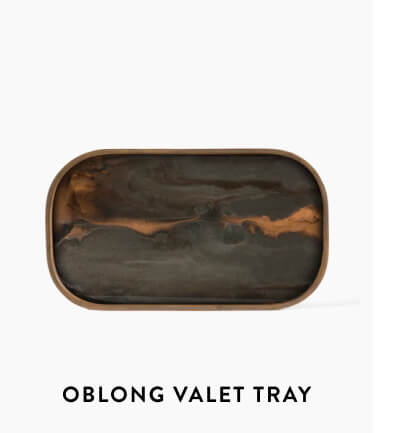  Oblong Valet Tray
