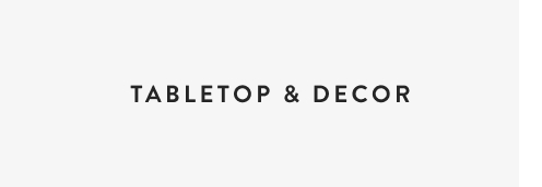 Shop Sale Tabletop & Decor