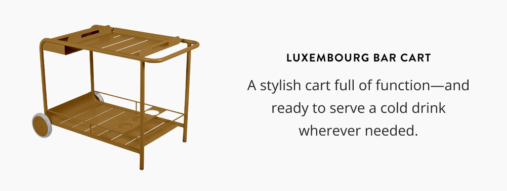 Luxembourg Bar Cart