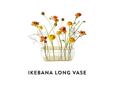 Ikebana Long Vase