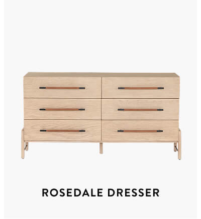 Rosedale 6 Drawer Dresser