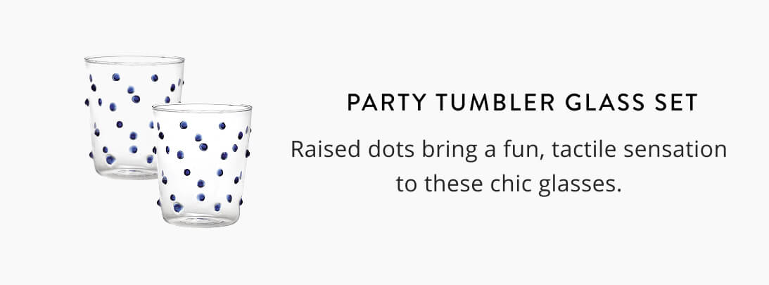 Party Tumbler Glass Set