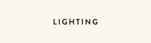 Lighting