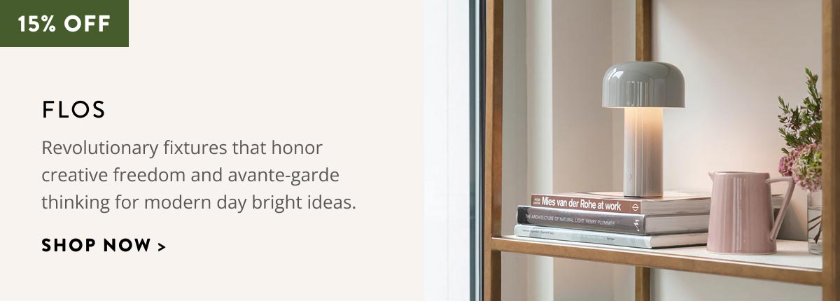 15% off Flos