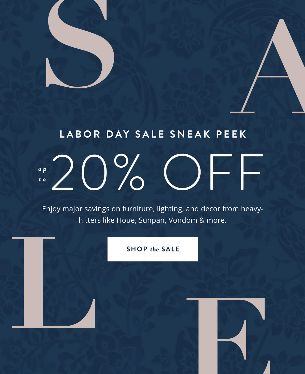Shop Labor Day Sale