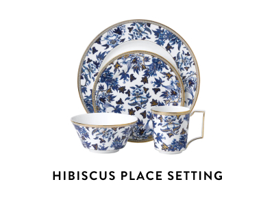 Hibiscus 4-Piece Place Setting