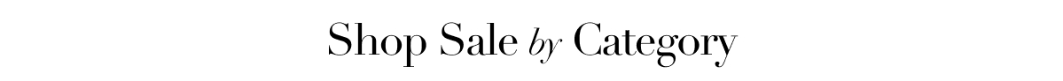 Shop Sale by Category