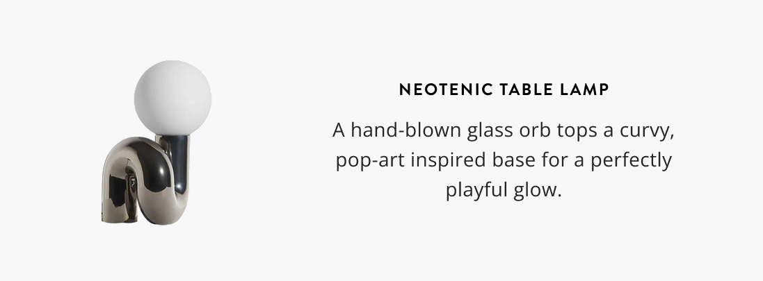 Neotenic table lamp