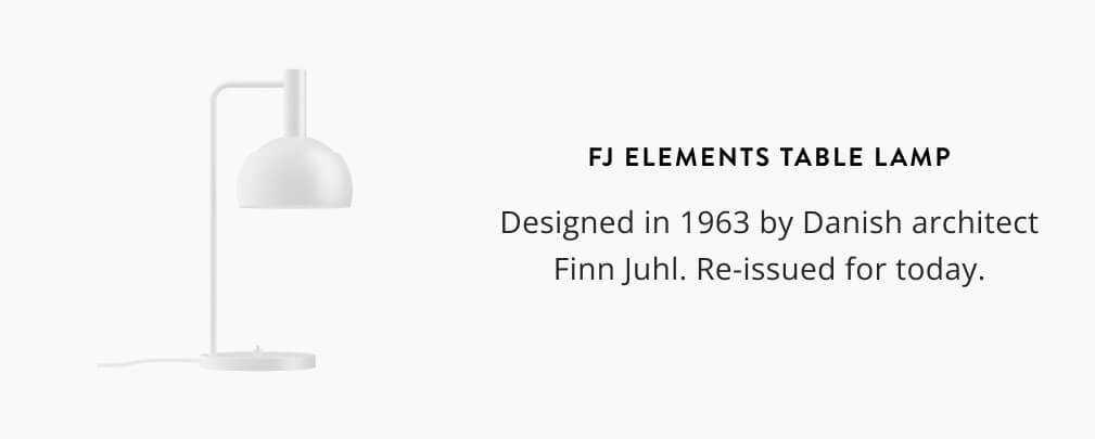 FJ Elements Table Lamp