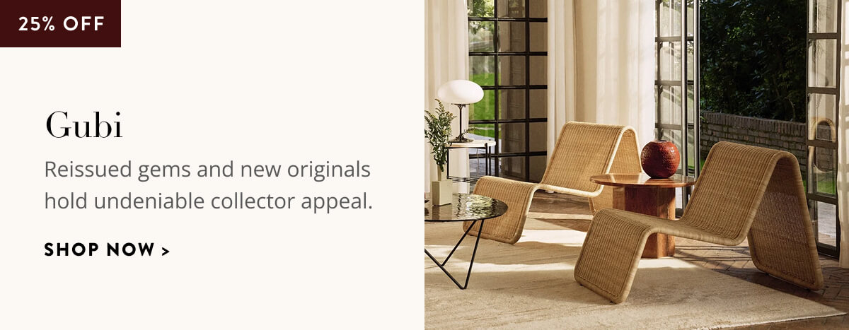 Gubi 20% Off. Reissues gems and new originals hold undeniable collector appeal. Shop now.