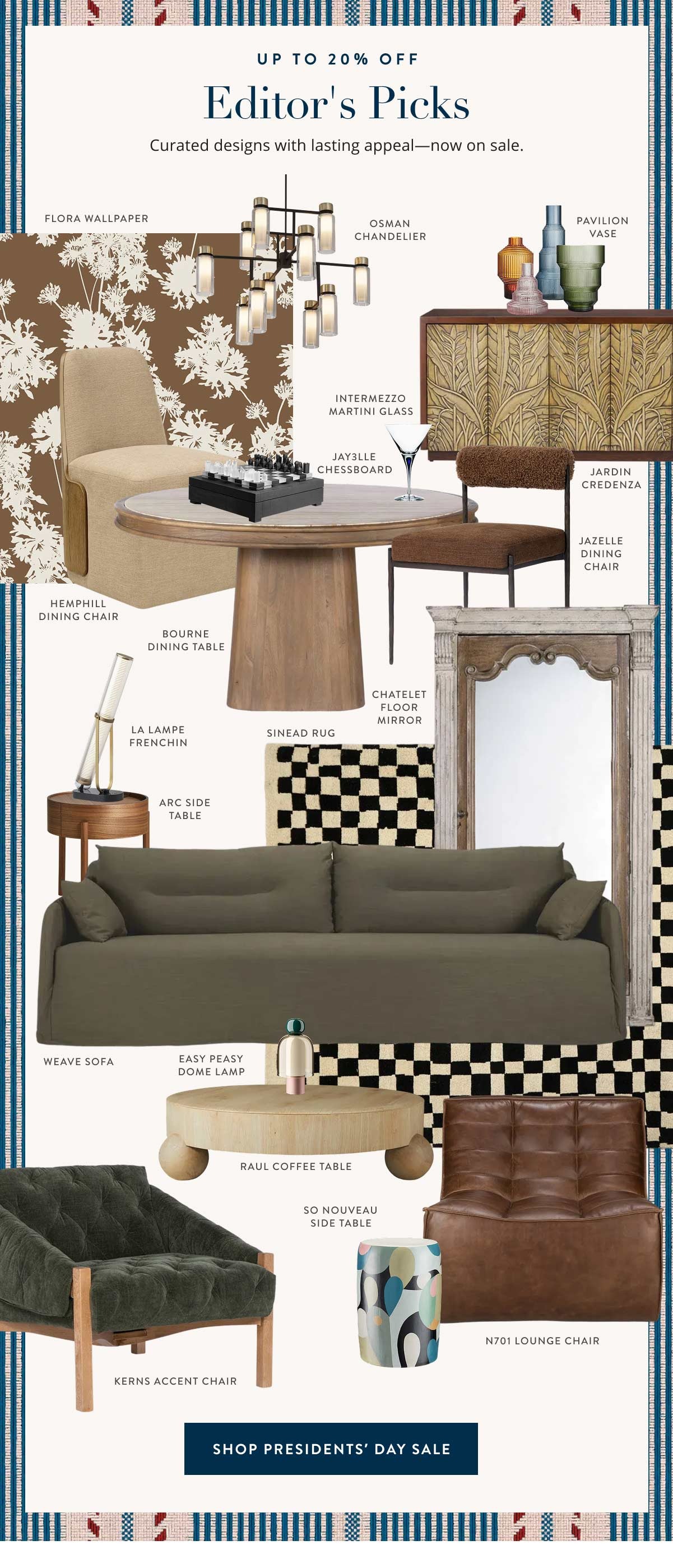 Up to 20% off Editor's Picks