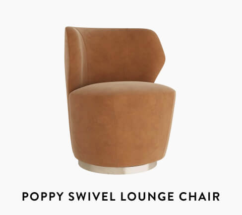  Poppy Swivel Lounge Chair