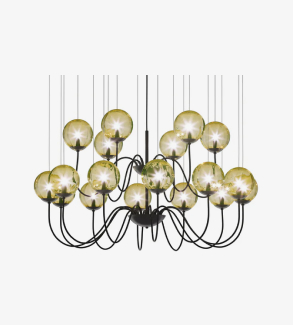 Vistosi Puppet 2-Tier Chandelier
