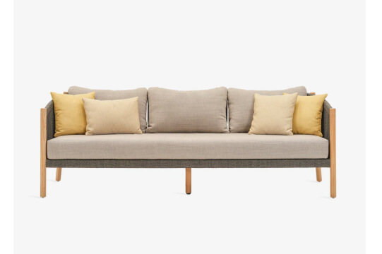 Lento Outdoor 3-Seater Sofa