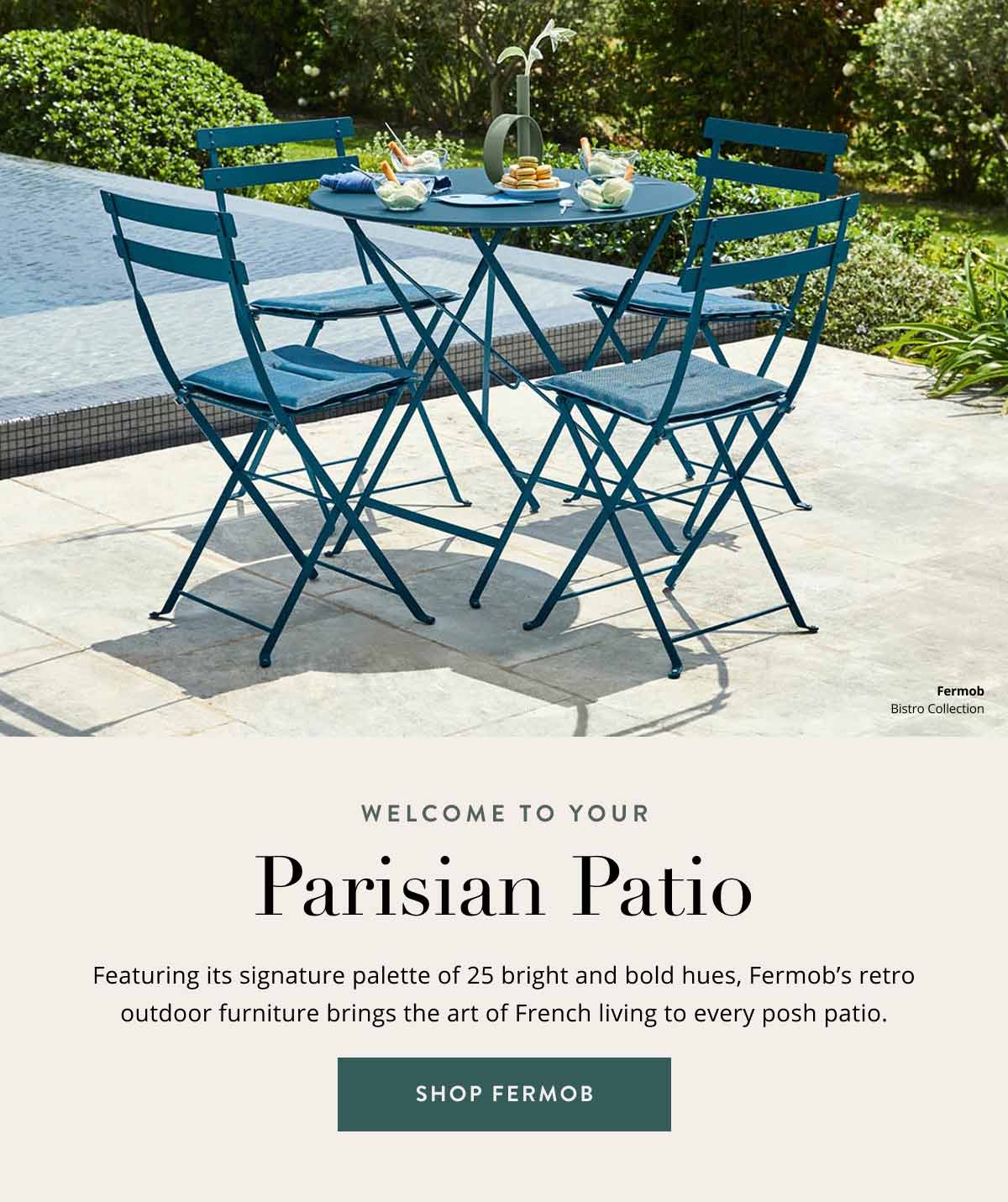 Welcome to Your Parisian Patio 