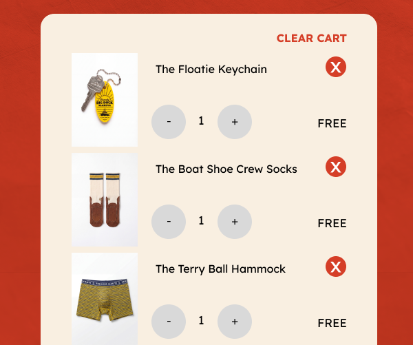 Stack your cart