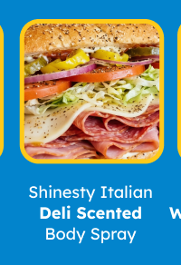 Shinesty Italian Deli Sandwich Scented Body Spray OR