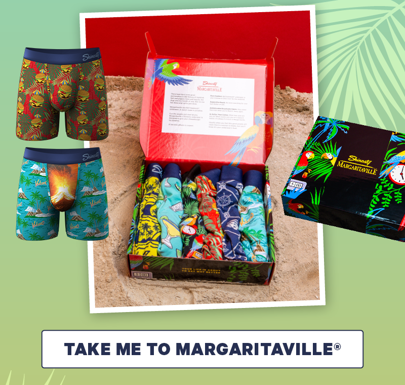 Ball hammock imagery CTA: Take me to Margaritaville