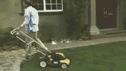 Stay Weird & My boss made me use this gif