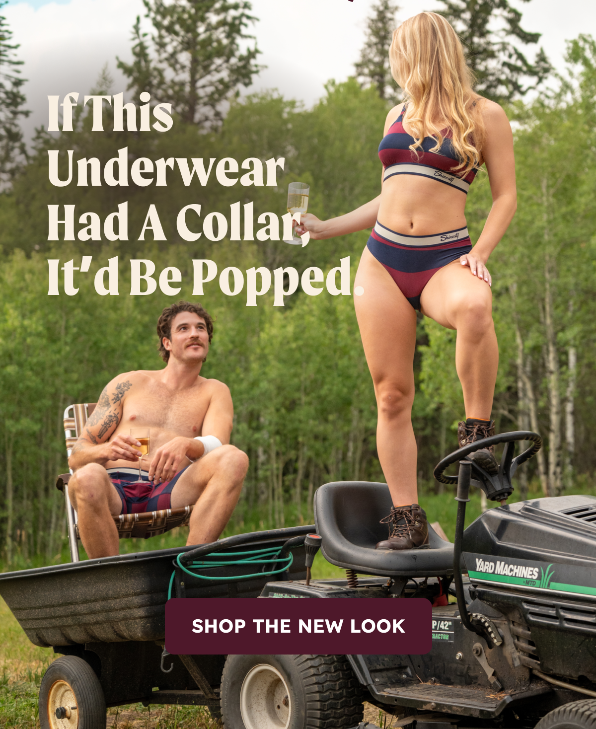 If this underwear had a collar It'd be Popped