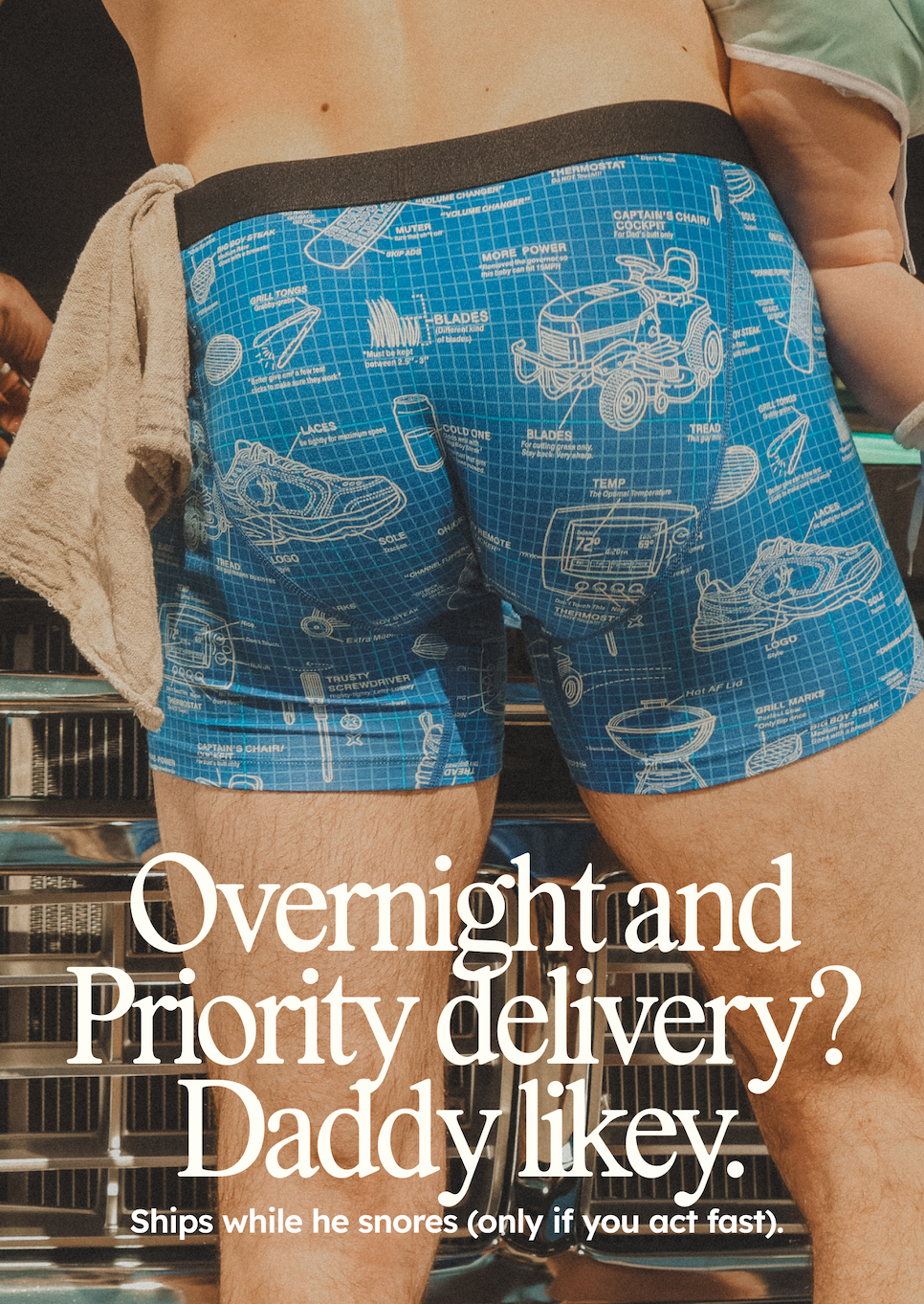Overnight and Priority delivery| Father's Day The FInal Cut