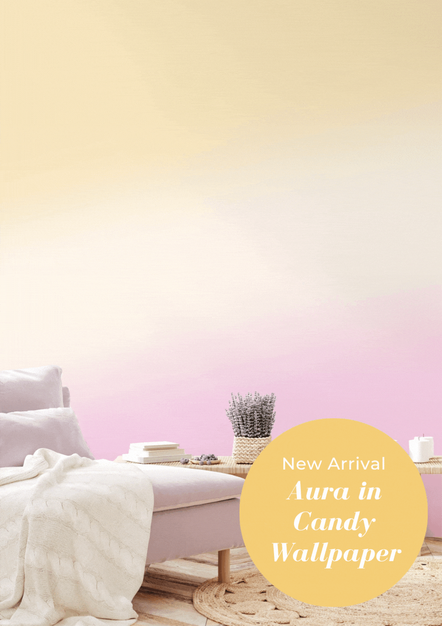 Decorate your home with Yellow wallpaper 🌼 Olive Et Oriel