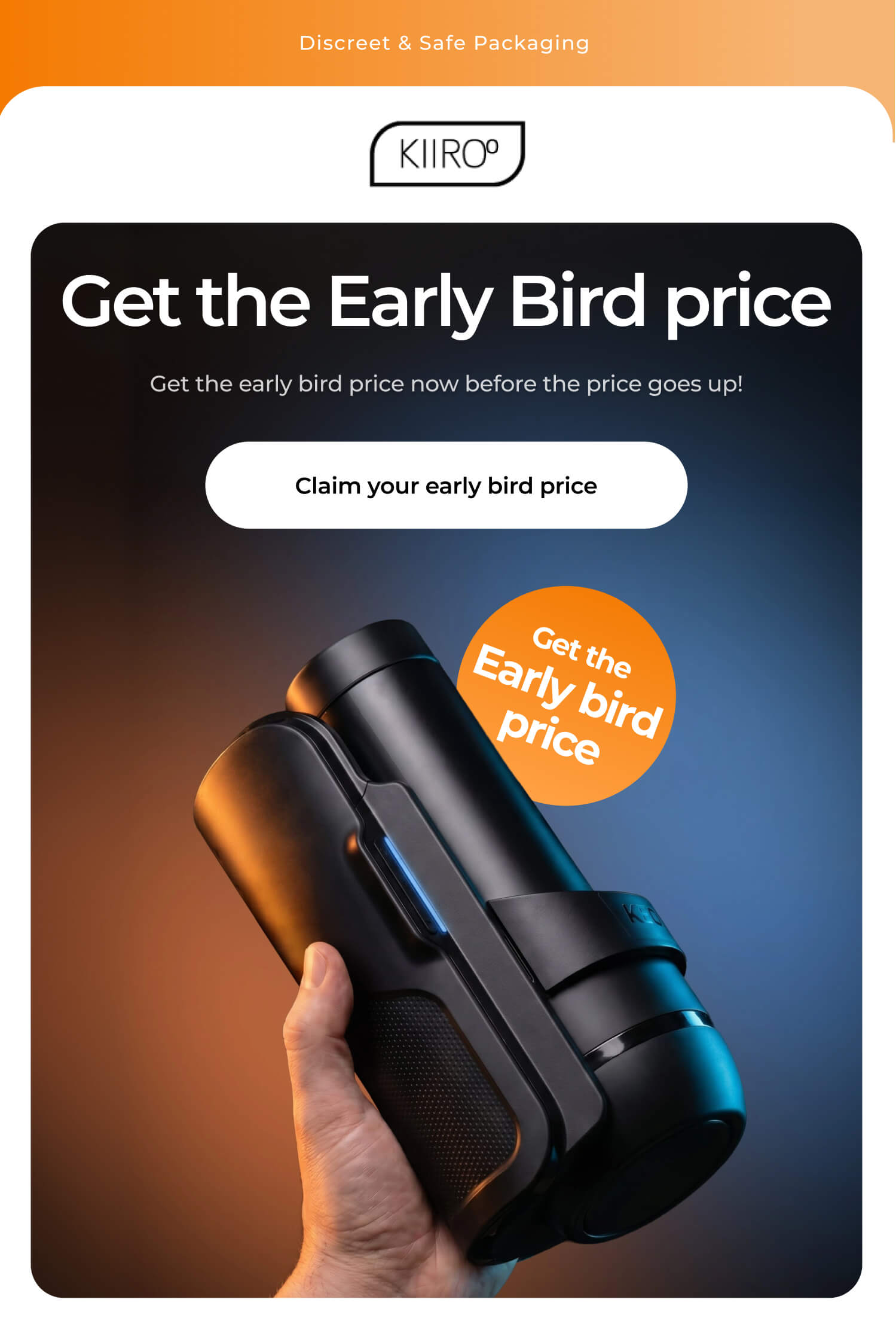 Get the Early Bird price