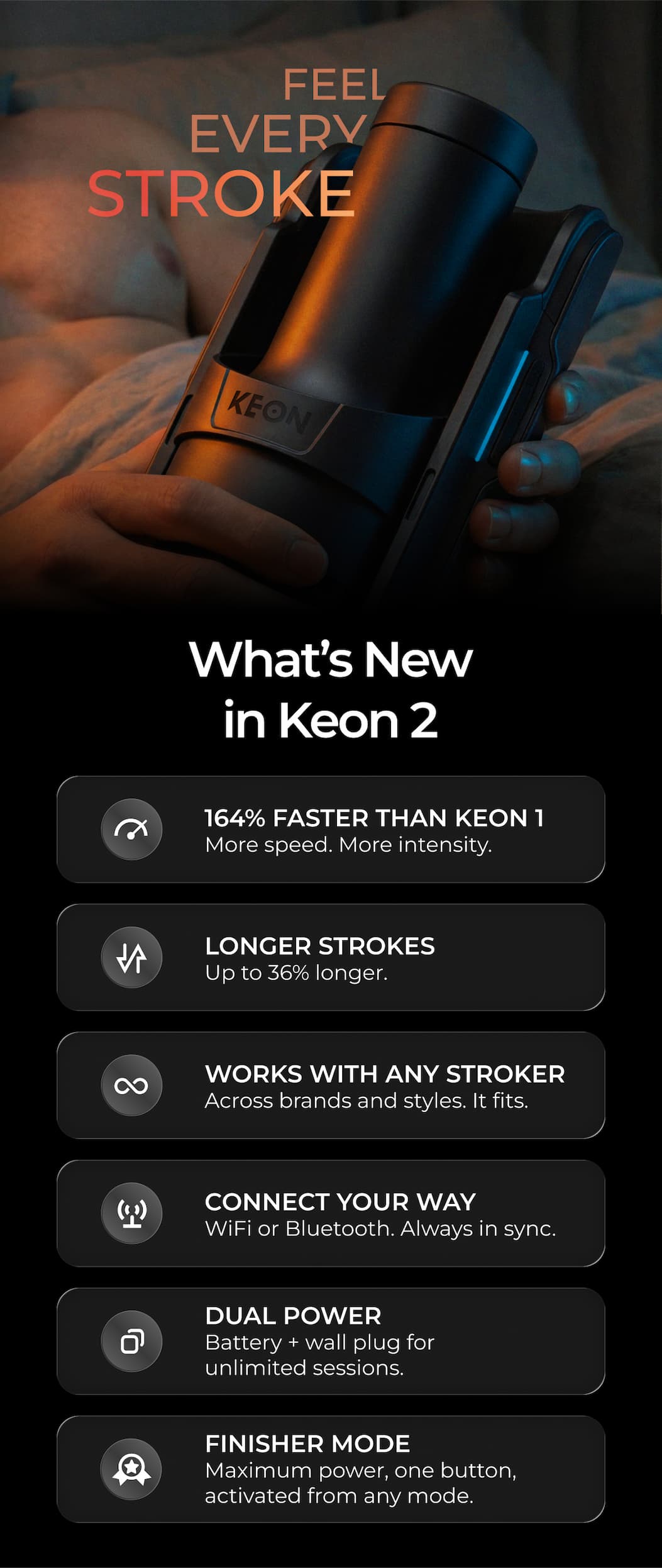 Feel Every Stroke