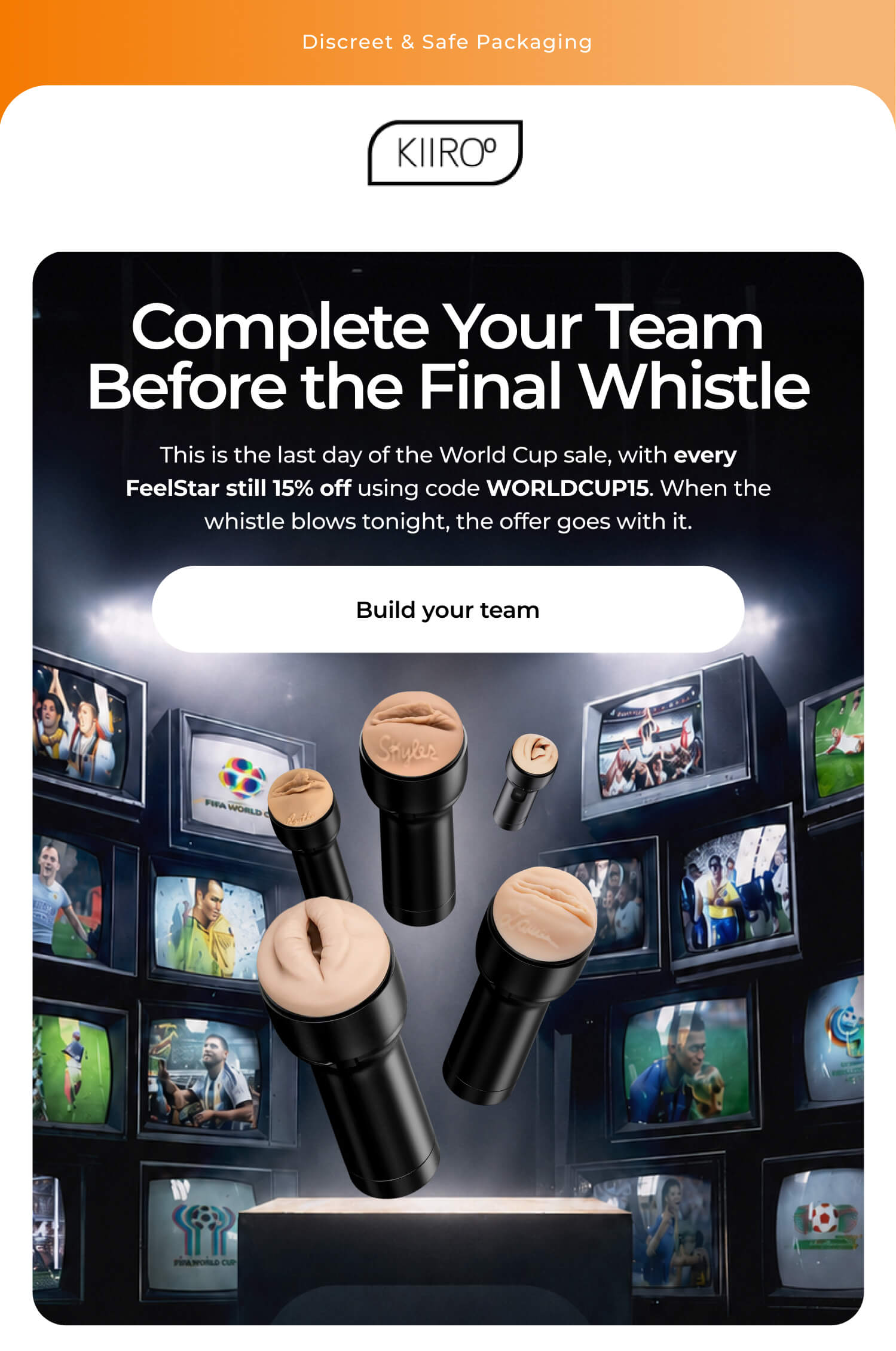 Complete Your Team Before the Final Whistle