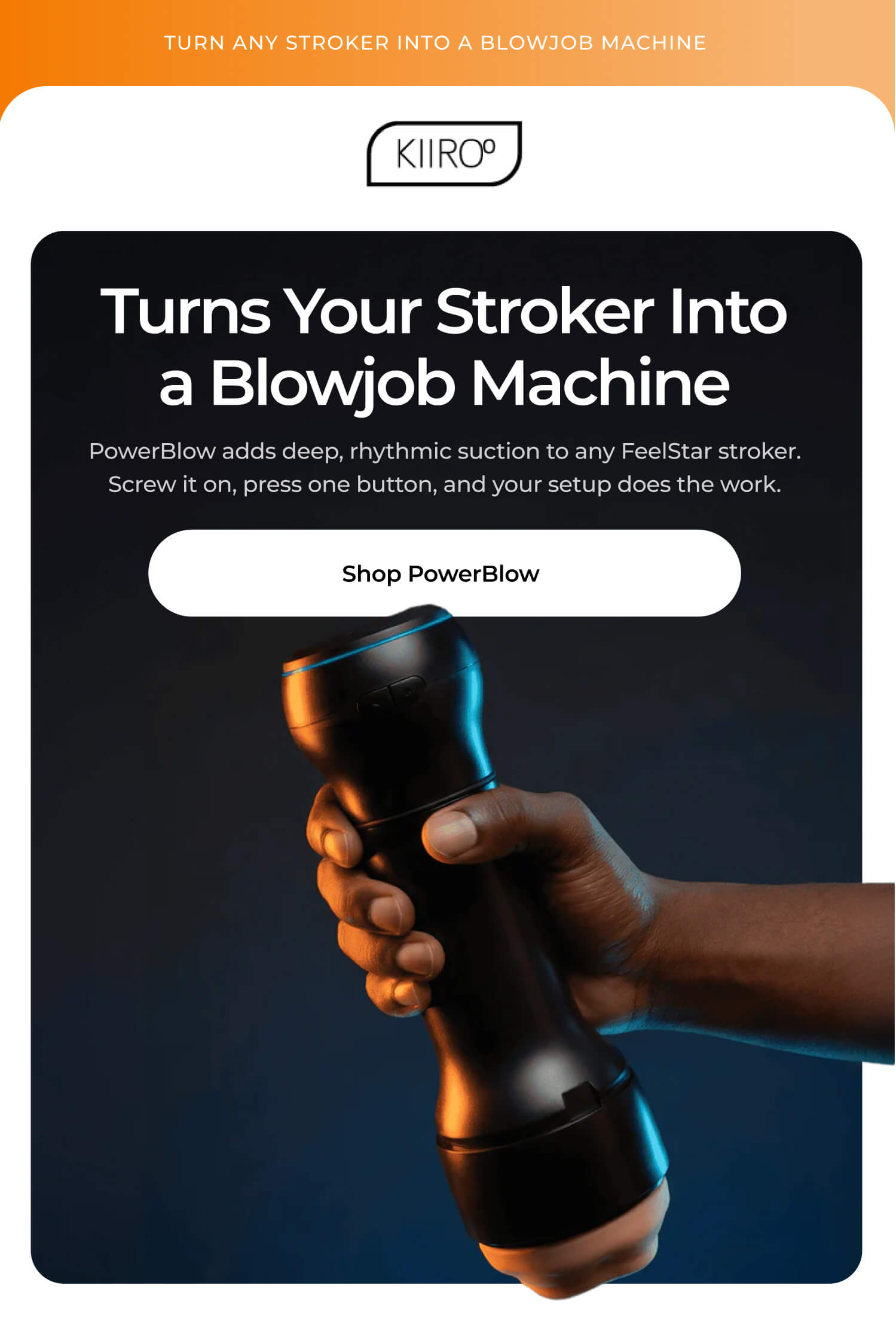 Turns Your Stroker Into a Blowjob Machine