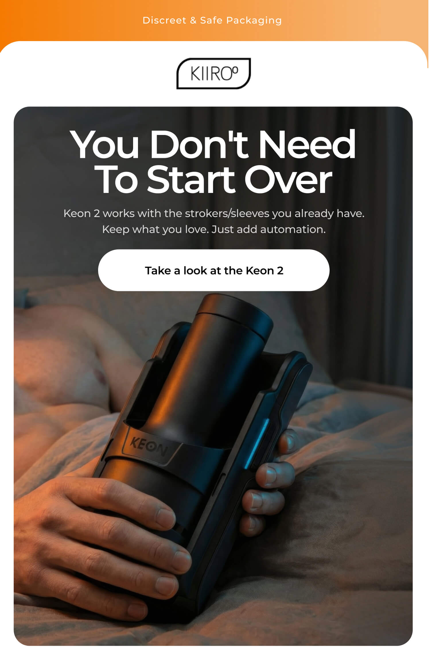 You Don't Need To Start Over