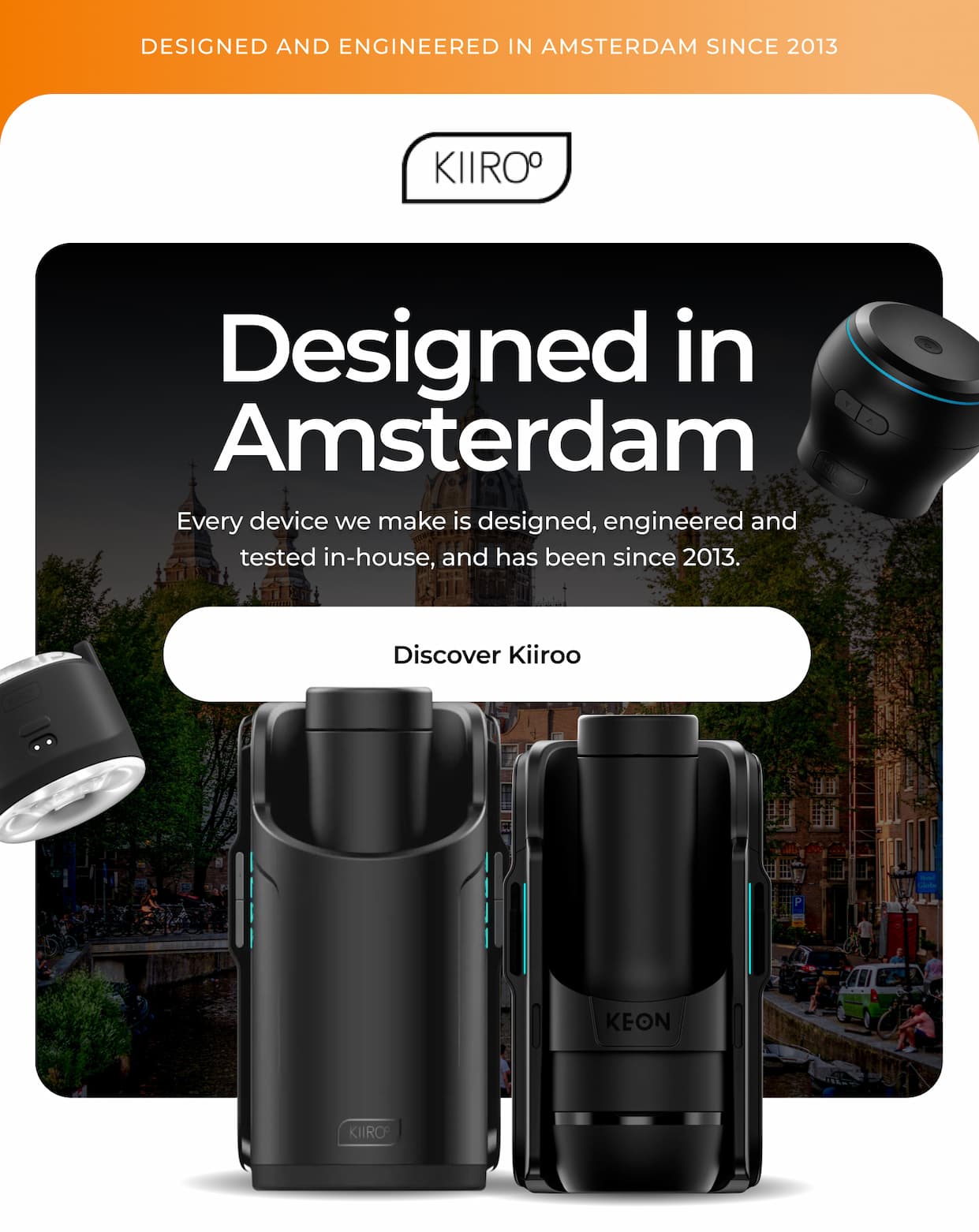 Designed in Amsterdam