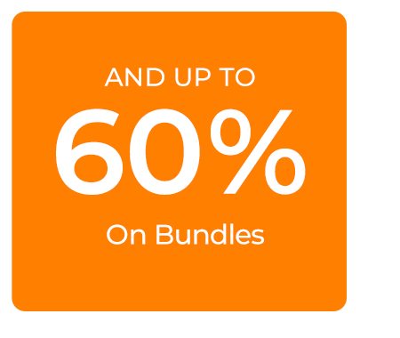 … And Up to 60% On Bundles 