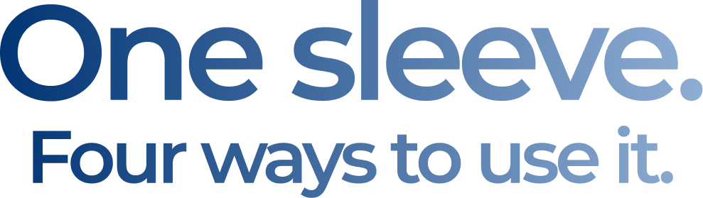 One sleeve. Four ways to use it.