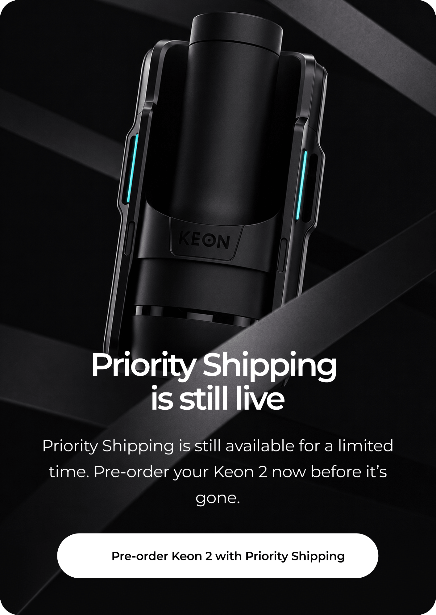 Priority Shipping  is still live