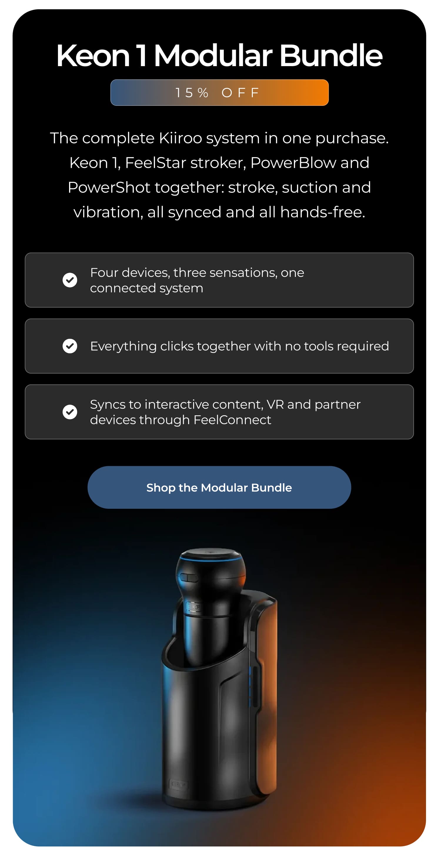 Keon  1 Modular Bundle