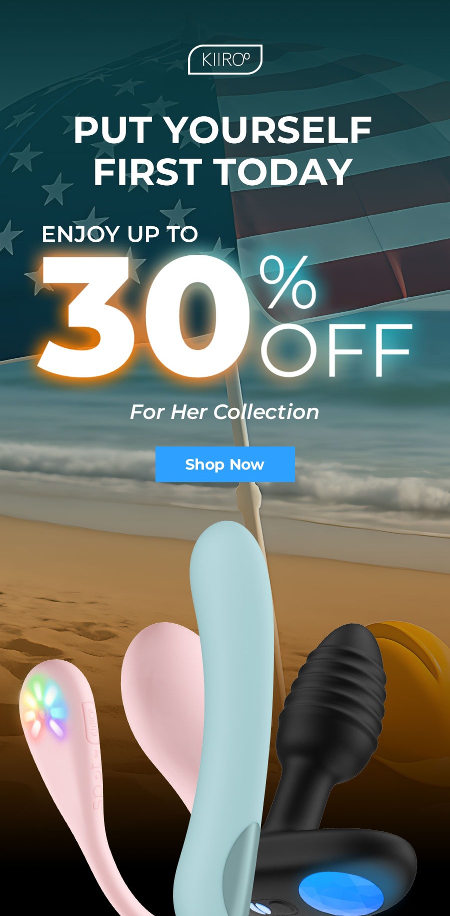 Put Yourself First Today:  Enjoy Up To 30% OFF For Her Collection 