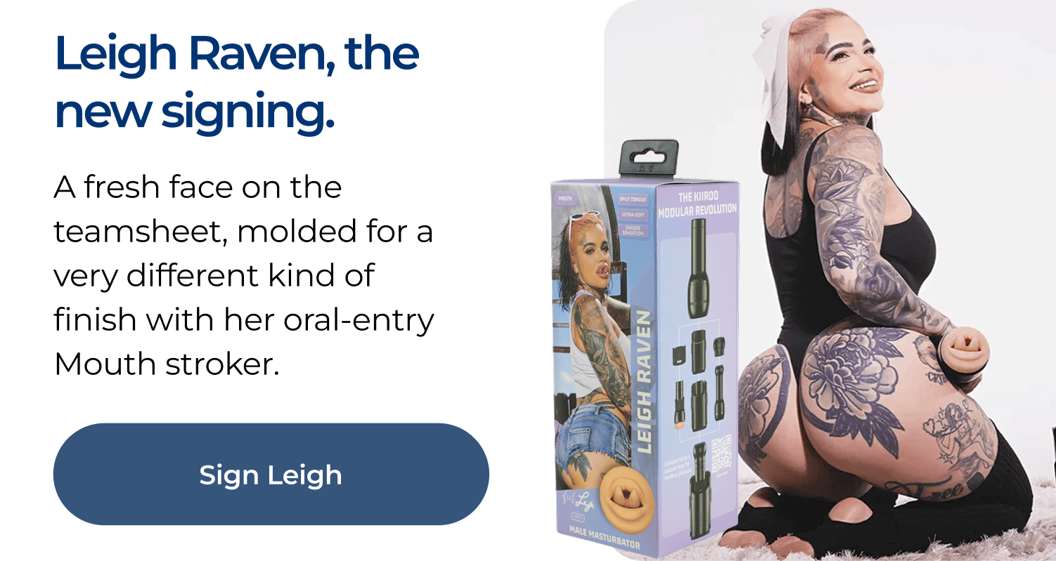 Leigh Raven, the new signing.