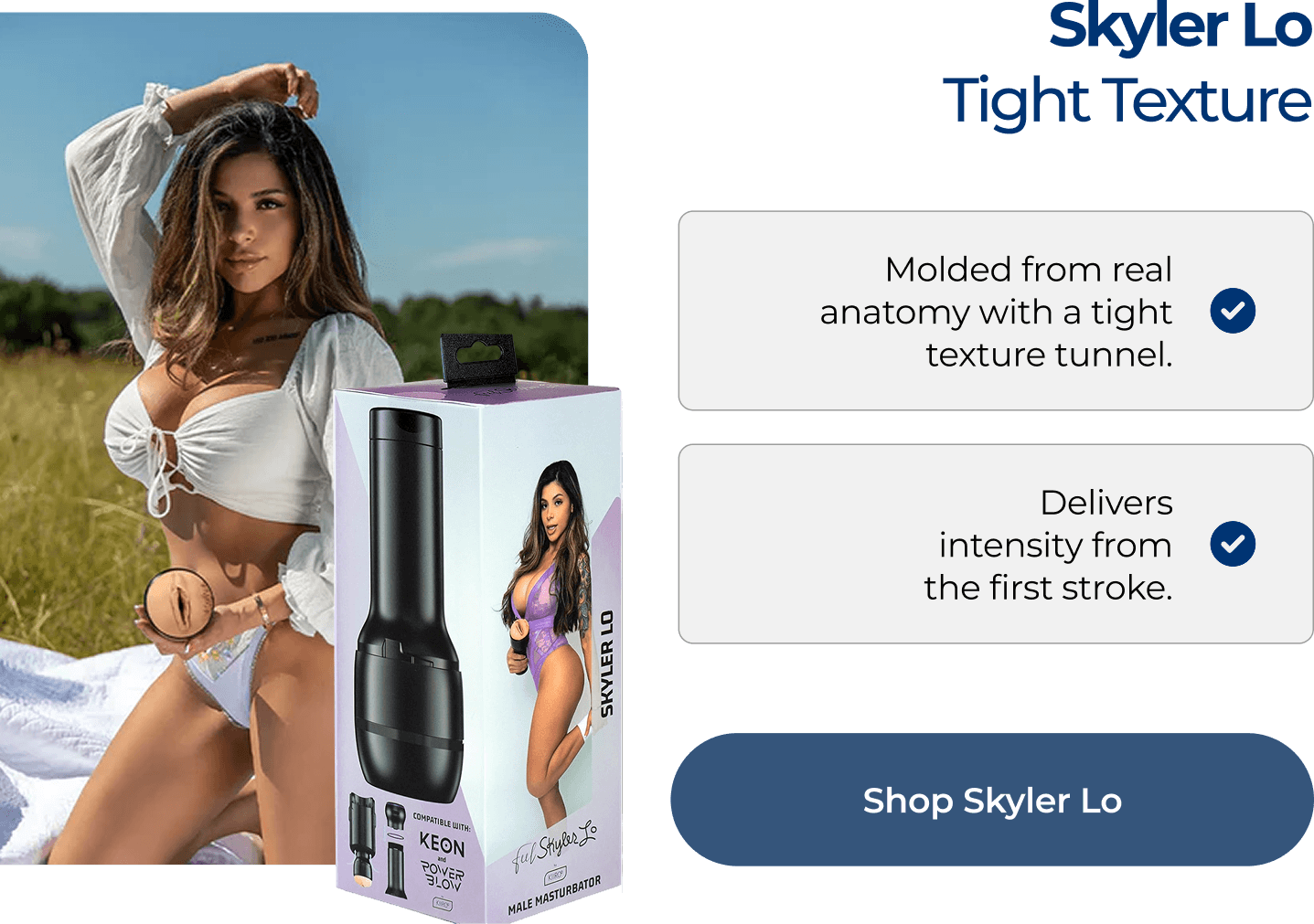 Skyler Lo Tight Texture