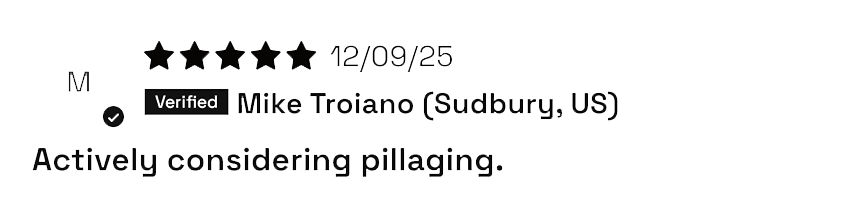 Actively Considering Pillaging