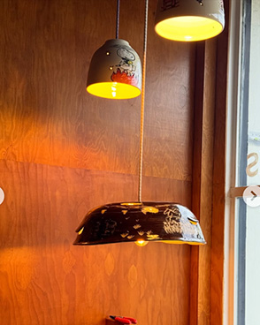 Danny D's Mudshop Ceramic Lights